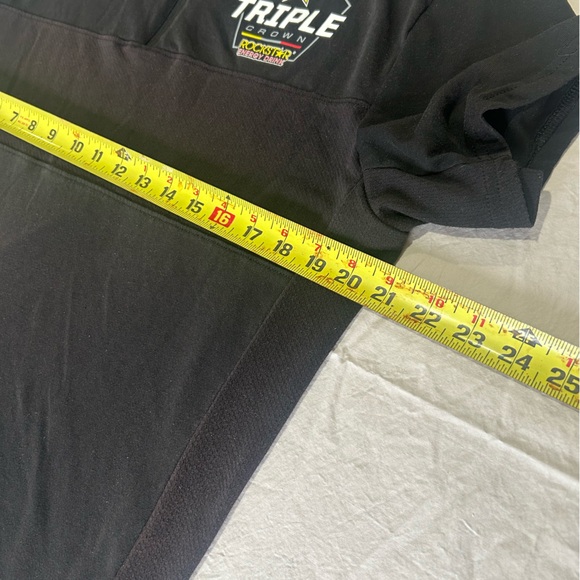 Fox Racing Rockstar Energy Men's Black Polo Shirt From Canadian Triple Crown - Picture 5 of 7
